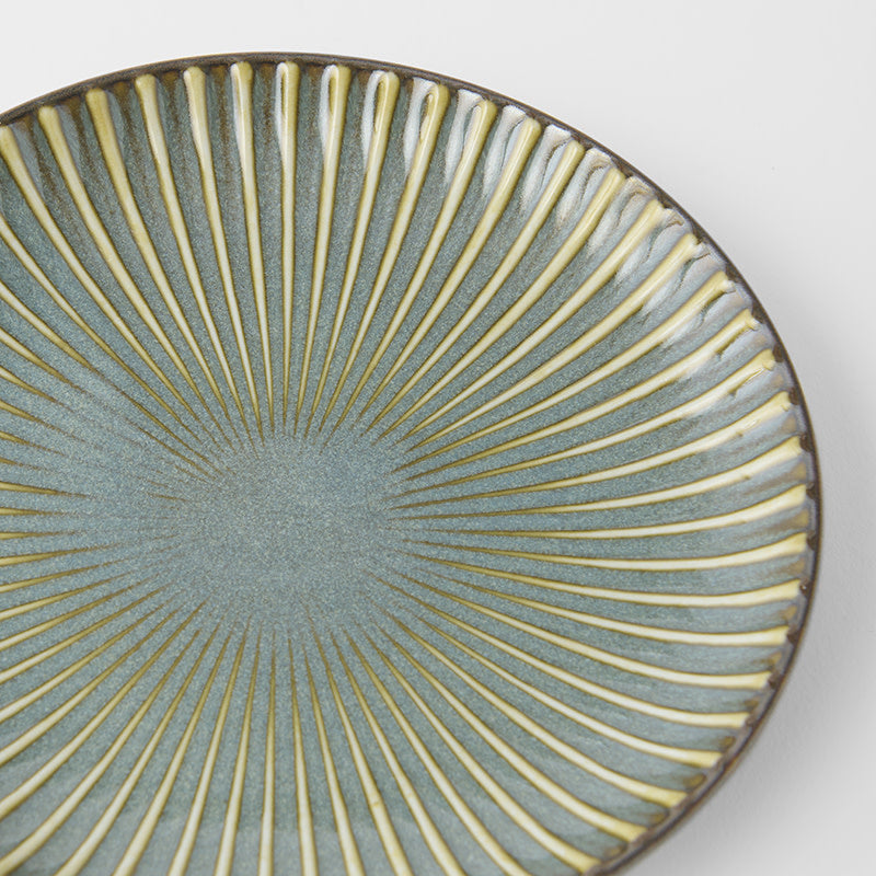 Tapas Plate 16cm Green Sendan Glaze