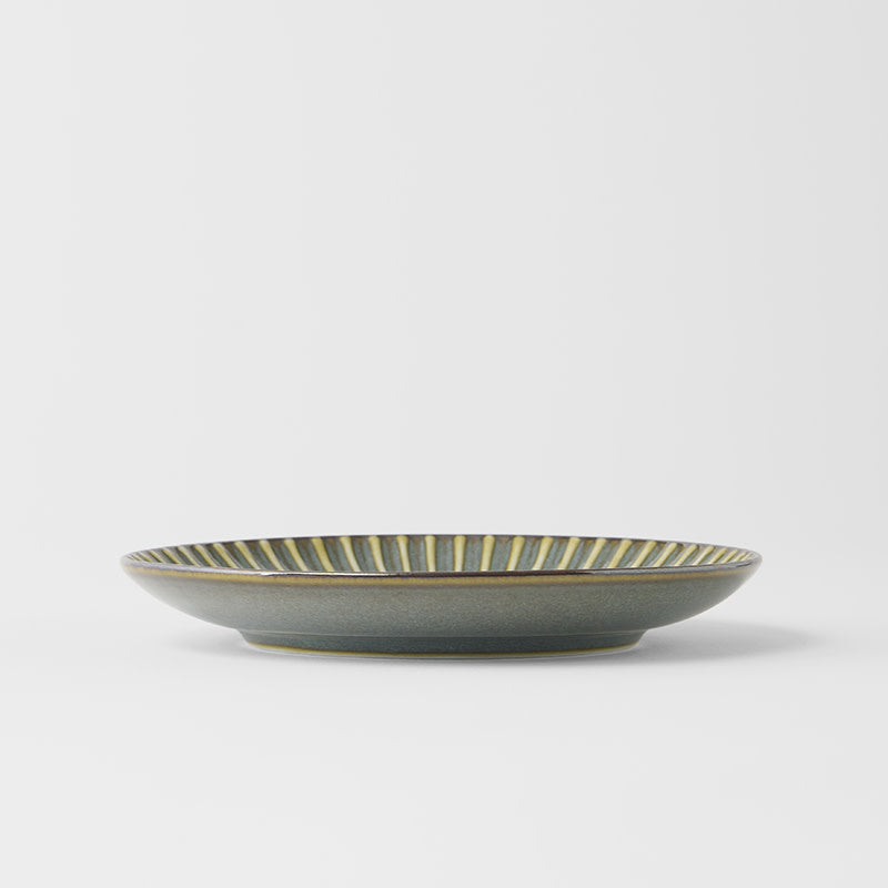 Tapas Plate 16cm Green Sendan Glaze