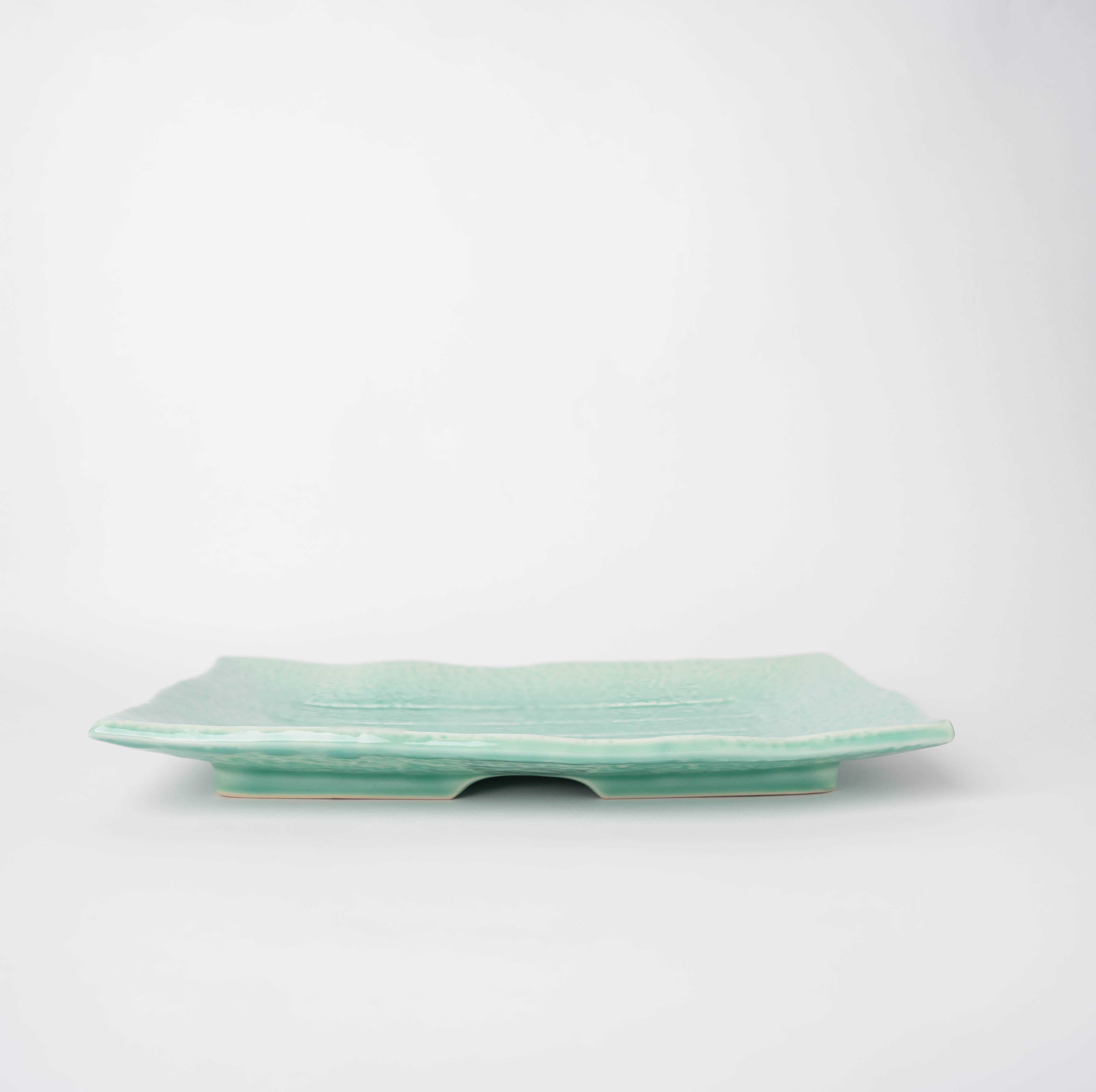 Serving Plate 28.5cm Celadon Glaze