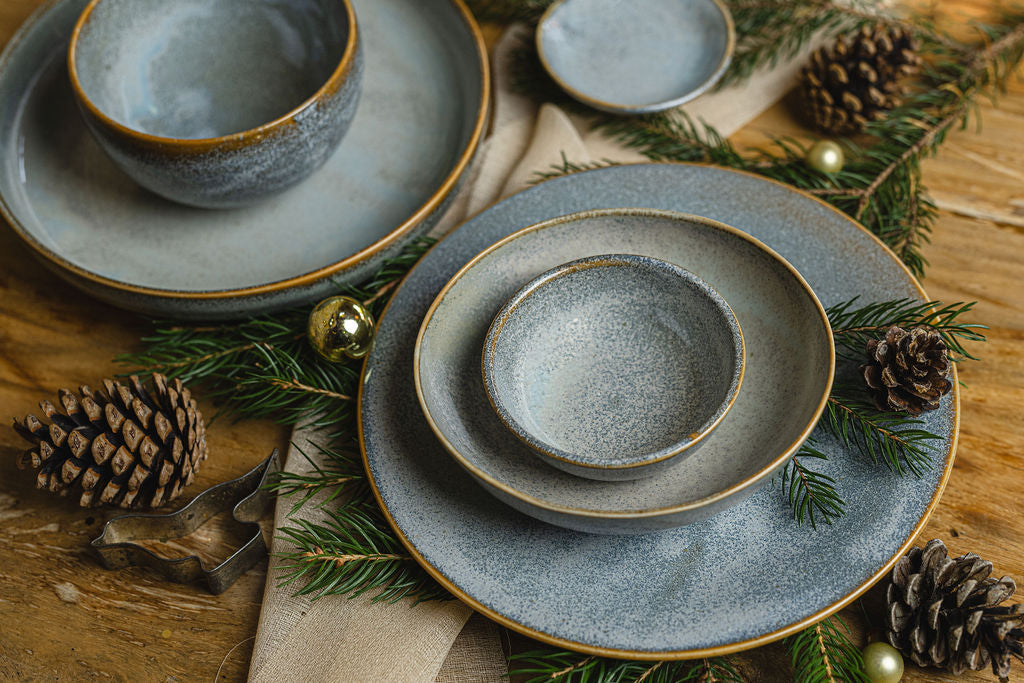 Bowl 10cm Steel Grey Glaze