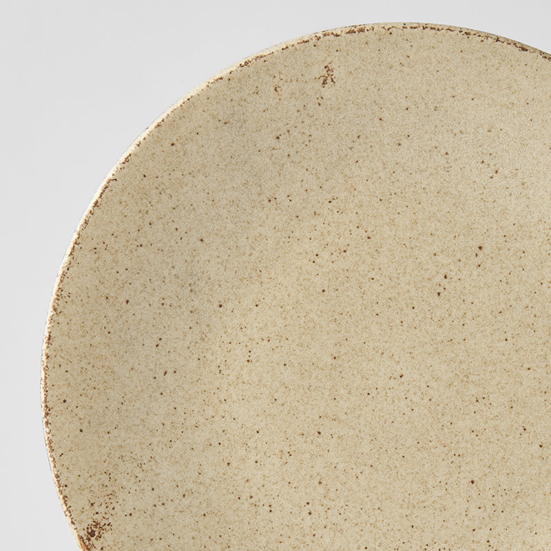 Dinner Plate Large 28cm Sand Fade Glaze