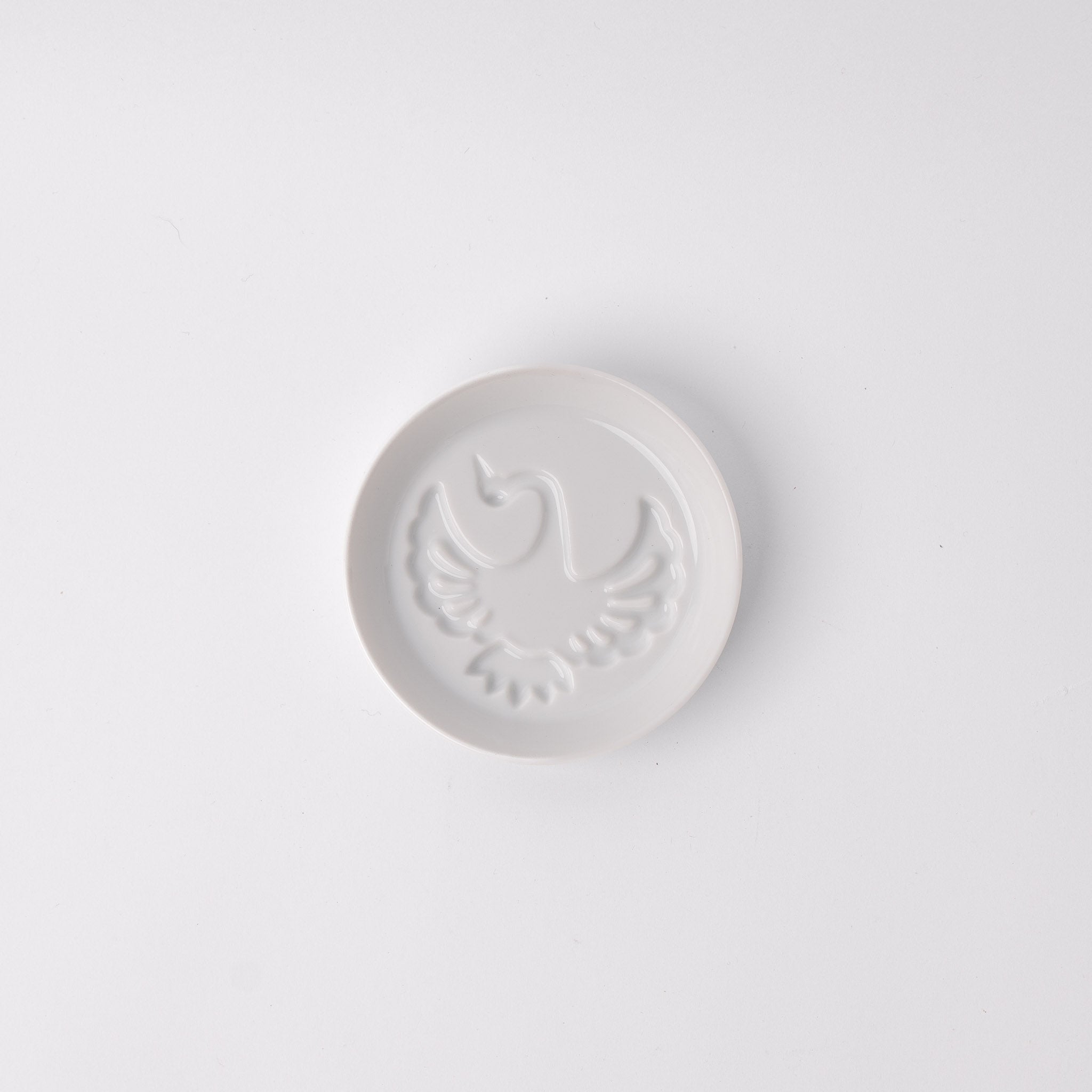 Sauce Dish Silhouette Crane