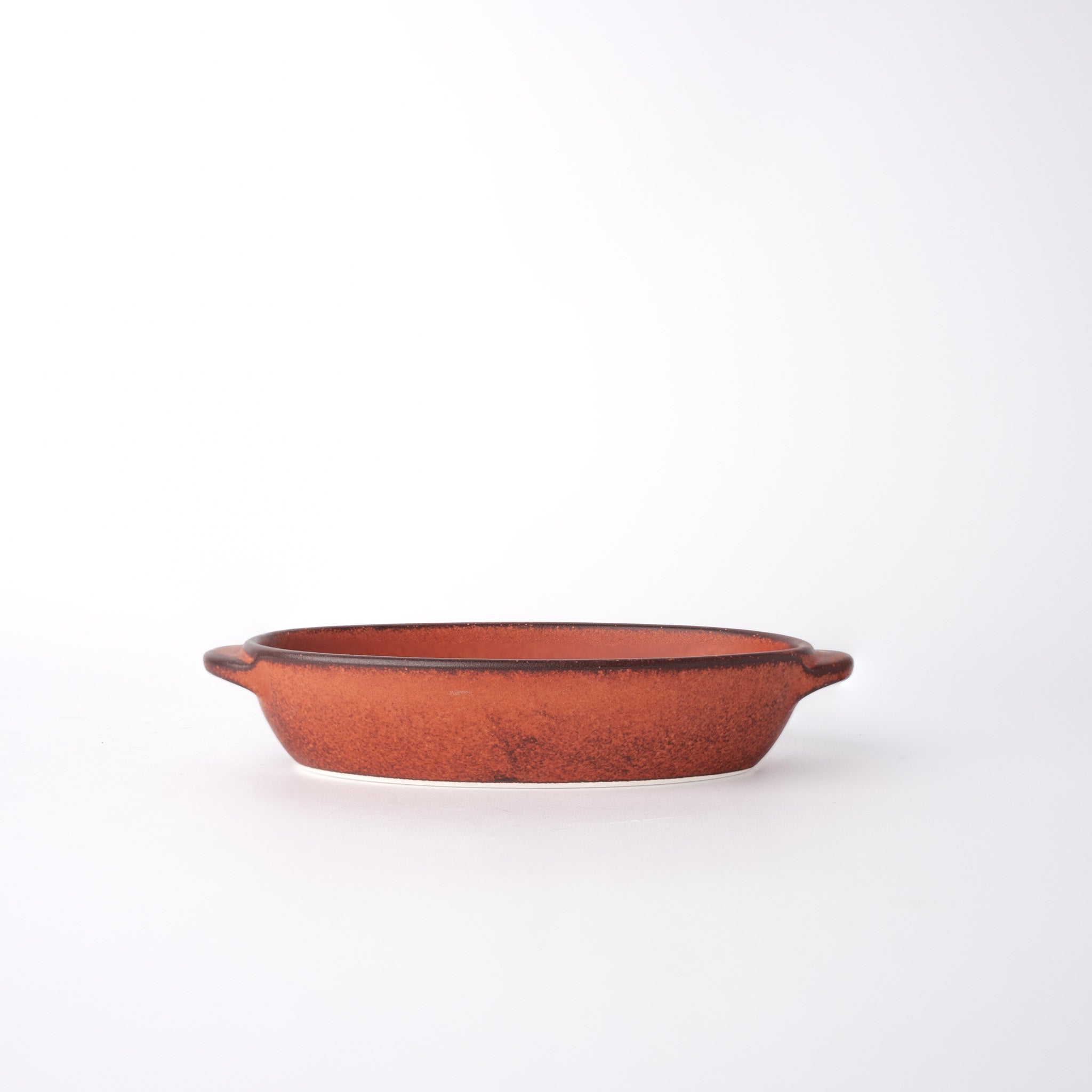 Oven Pot 16cm Oval Orange Donabe