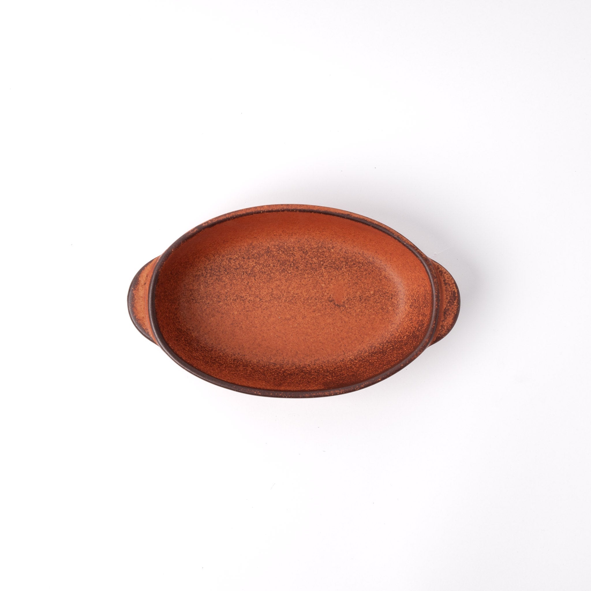 Oven Pot 16cm Oval Orange Donabe