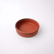 Orange Donabe 13cm Oven Dish High Side