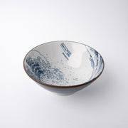Udon Bowl 17.5cm Hokusai Great Wave Design
