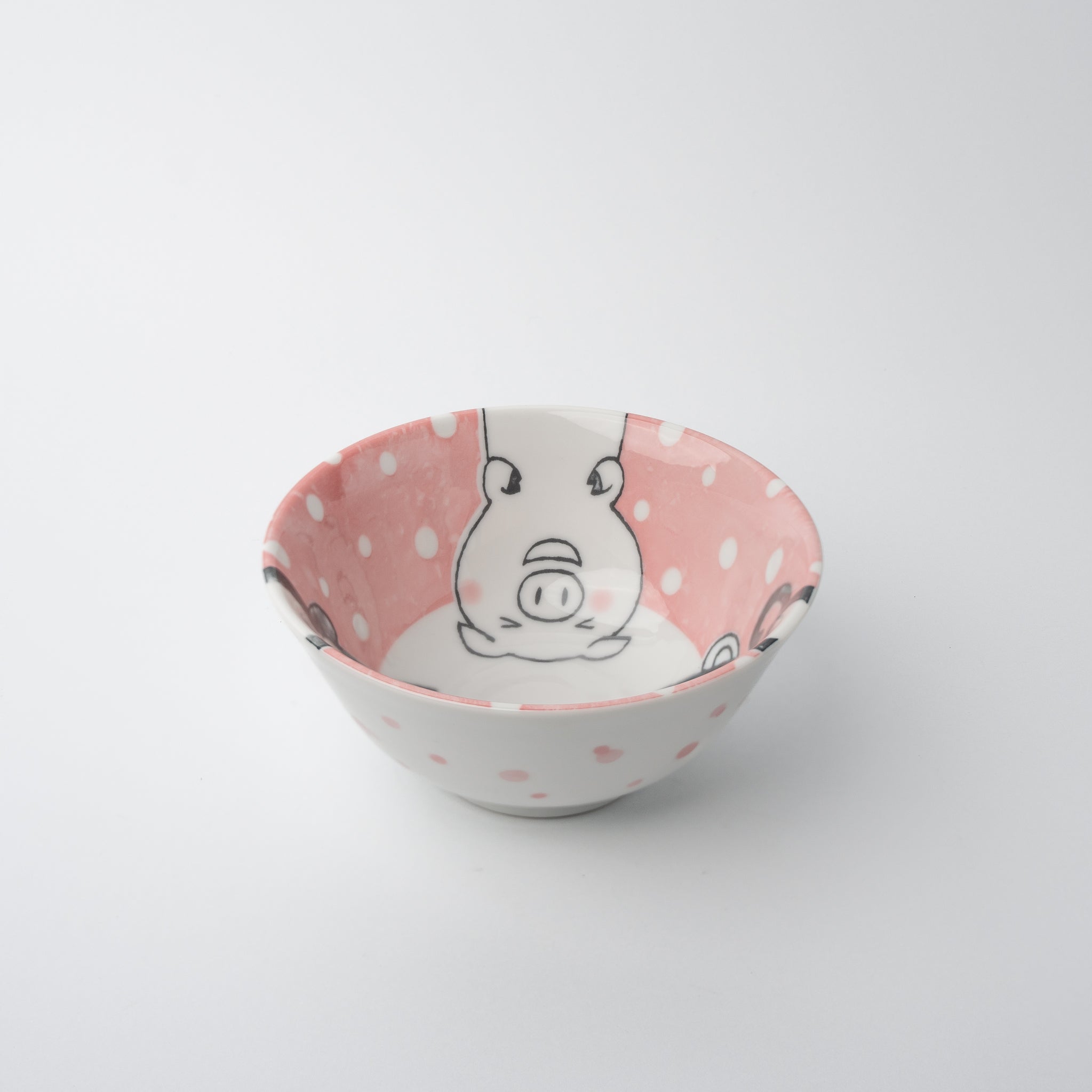 Bowl Kids 14cm Kawaii Pink Design