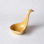 Upright Spoon 11cm Yellow Glaze