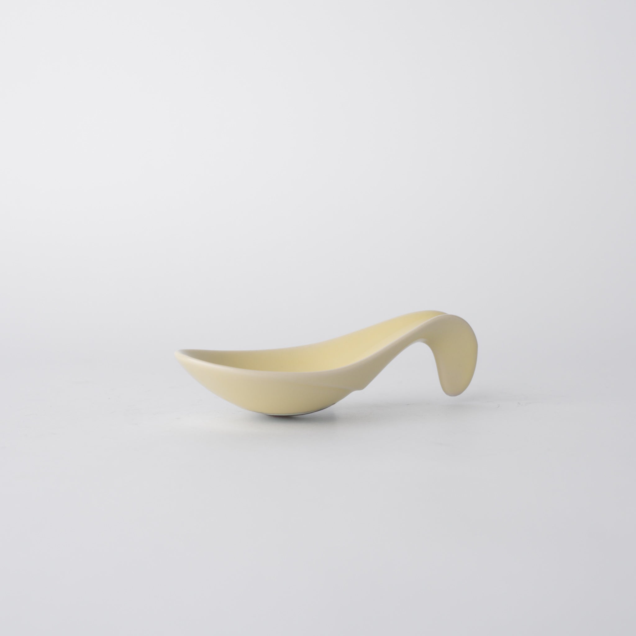 Tapas Spoon 12.5cm Buttermilk Glaze