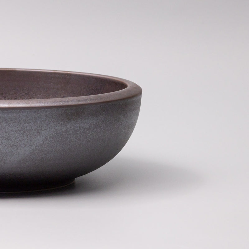 Bowl Thick Edge 17cm Copper Glaze