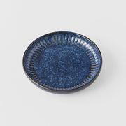 Sauce Dish 9cm Ridged Indigo Design