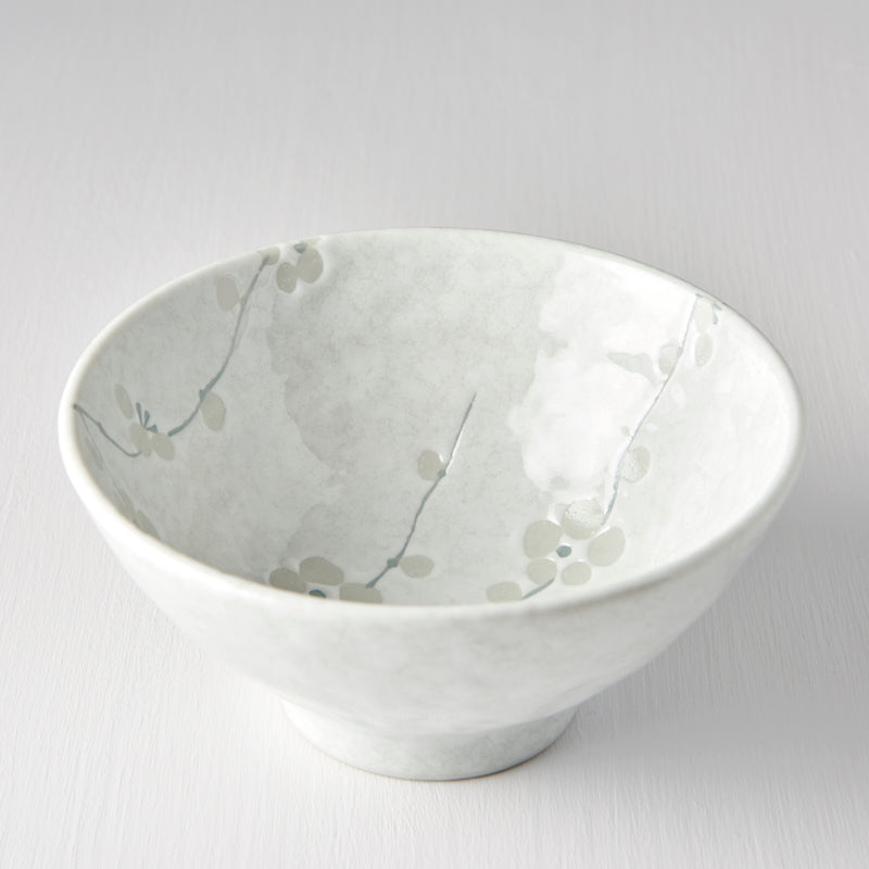Bowl 15cm White Blossom Design