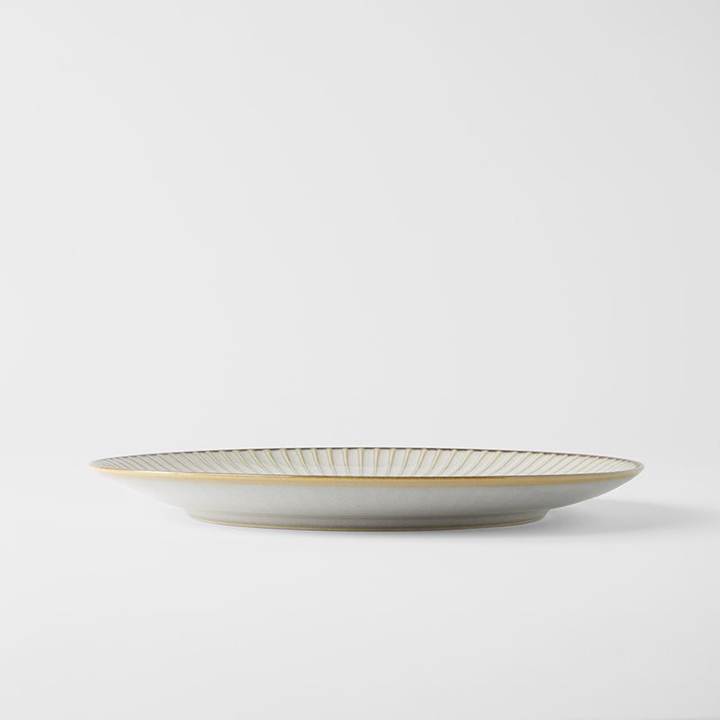 Dinner Plate 23.5cm White Sendan Glaze
