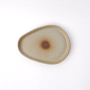 Saucer Arc Cashew Glaze