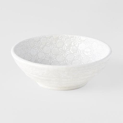 Tapas Bowl 13cm White Star Glaze