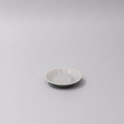 Sauce Dish 8cm Scallop Ice Blue Gloss Glaze