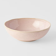 Bowl Oval 14cm Sakura Pink Glaze