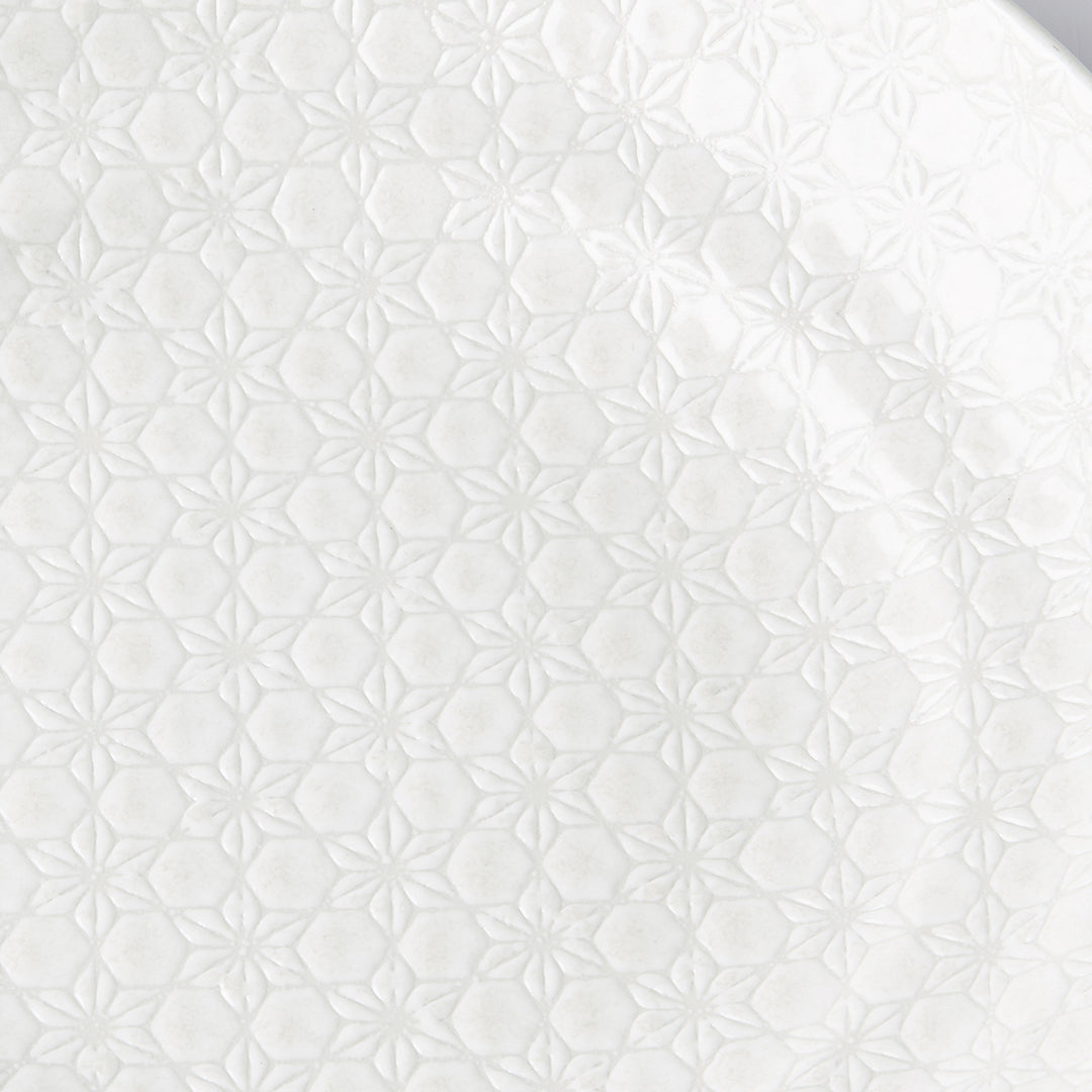 Serving Bowl 28.5cm White Star Glaze