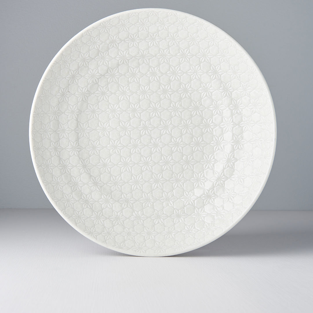 Serving Bowl 28.5cm White Star Glaze