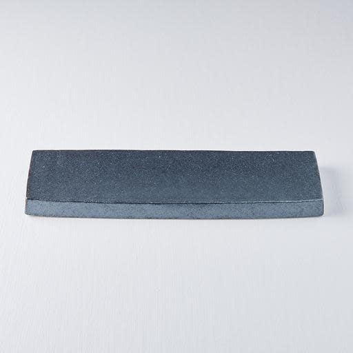 Plate Rectangular 33 x 9cm Craft Black Glaze