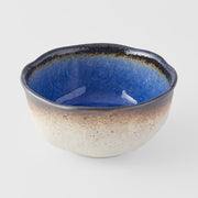 Bowl Organic 14.5cm Cobalt Blue Glaze