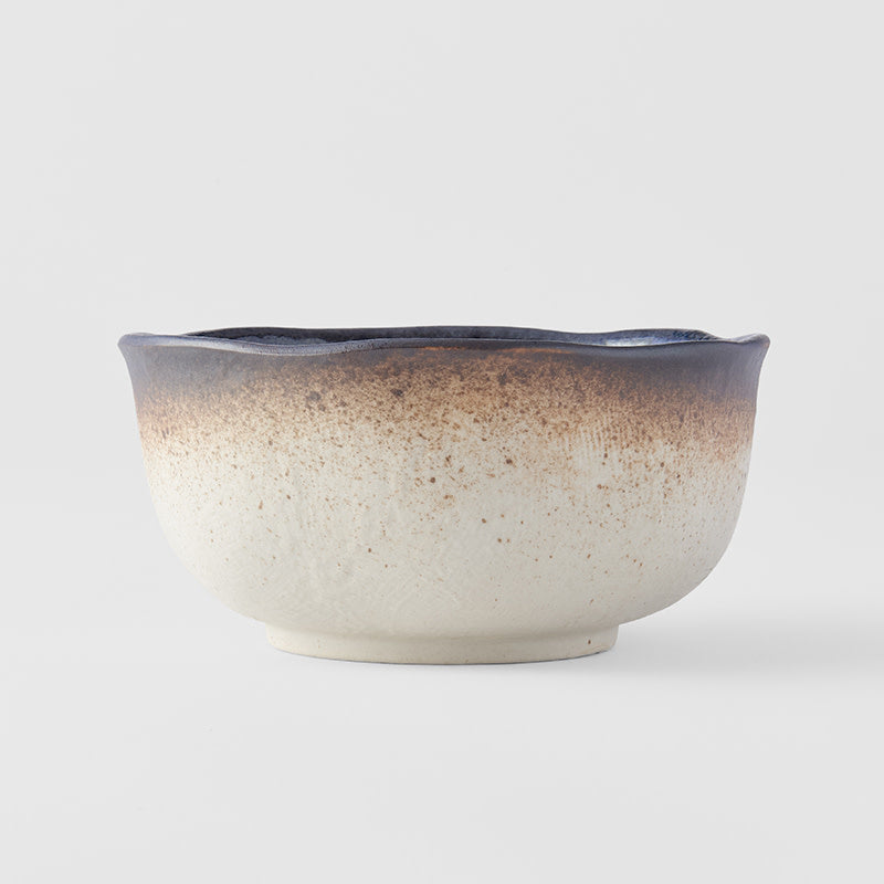 Bowl Organic 14.5cm Cobalt Blue Glaze