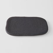 Plate Rectangular 22x13cm Stone Slab Design