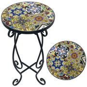Colorata Mosaic Side Table 50cm