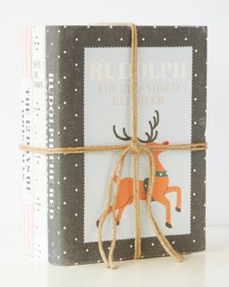 Children's Christmas Books Stack