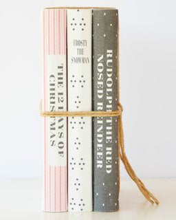 Children's Christmas Books Stack