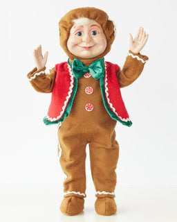 Ginger Elf Christmas Decorations