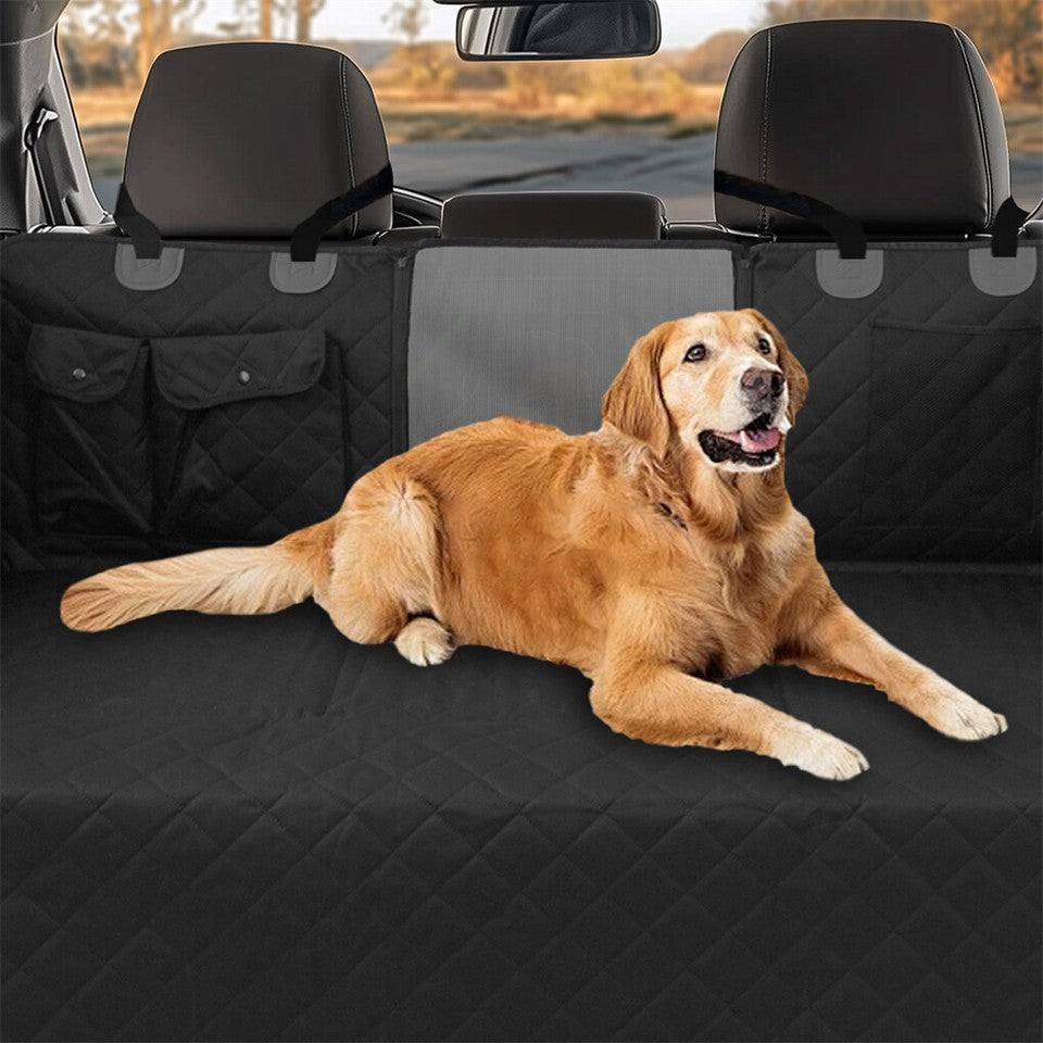 Large Dogs Back Seat Extender Waterproof Dog Hammock Car Seats with Hard Bottom