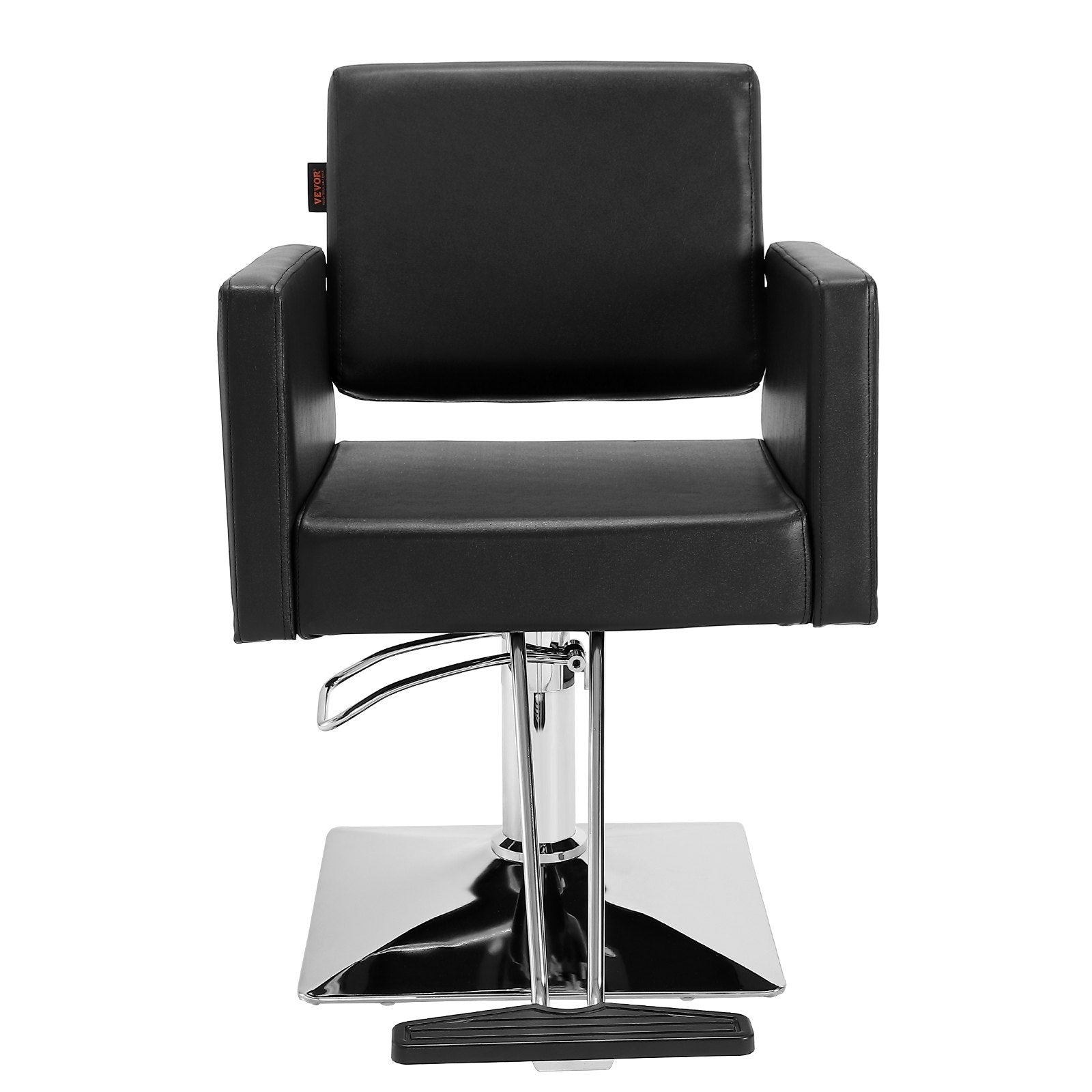 Salon Chair, Swivel Hair Salon Chair with Footrest for Beauty Spa Shampoo, Styling Chair with Heavy Duty Hydraulic Pump, Black