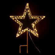 100 LED Christmas Lights Fairy Light Ground Star Garden Decoration Jingle Jollys